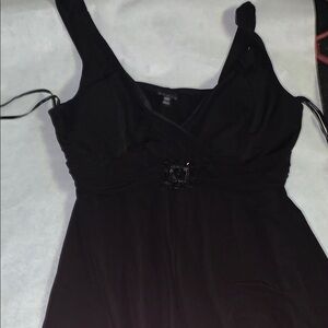 Enfocus Studio Black Asymmetrical Dress